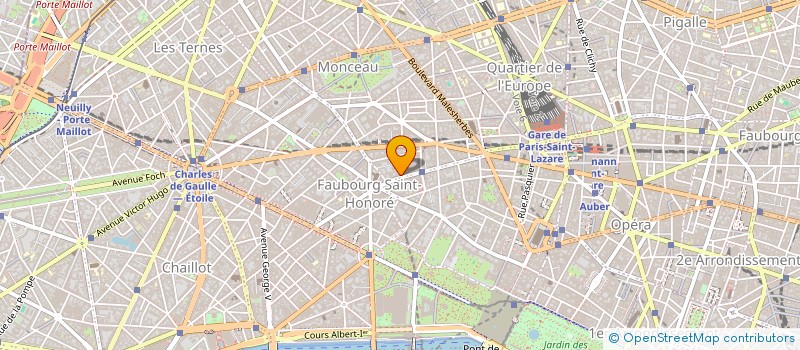 localisation de l'entreprise FASHION ROOM à PARIS