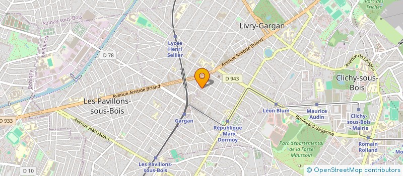 localisation de l'entreprise FASHION WEEK  LIVRY-GARGAN