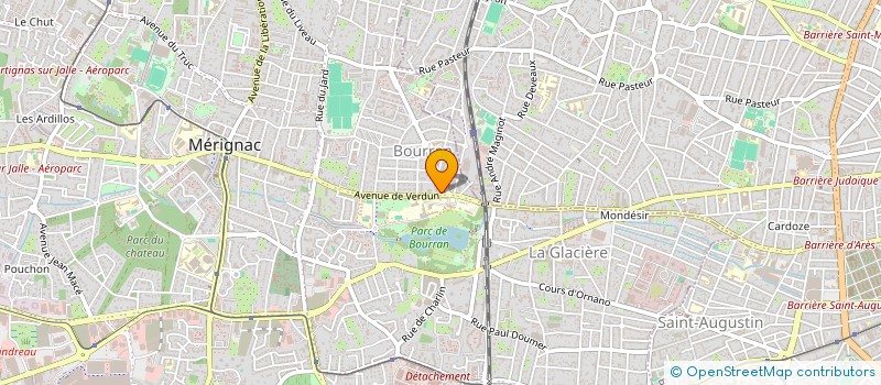 localisation de l'entreprise FASHION WEEK  MERIGNAC