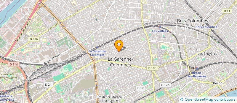 localisation de l'entreprise FASHIONBLABLA à LA GARENNE-COLOMBES