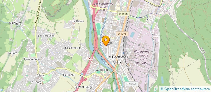 localisation de l'entreprise FASHIONDEALAVENUE à LE PONT-DE-CLAIX