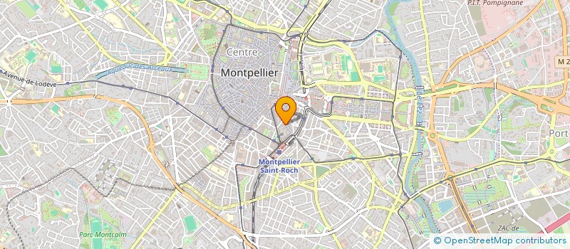 localisation de l'entreprise FASHIONISTA à MONTPELLIER