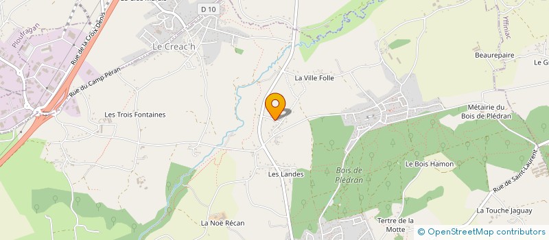 localisation de l'entreprise FASHIONS-SOLUTIONS à PLEDRAN