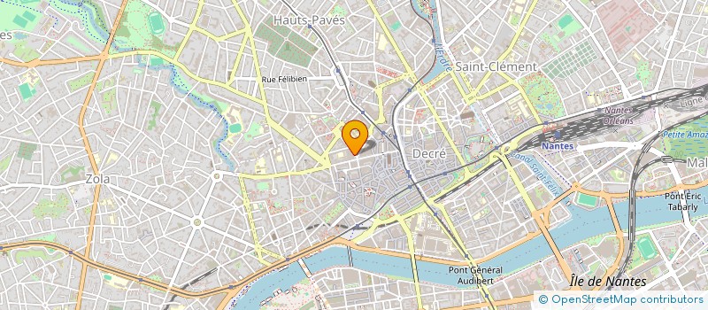 localisation de l'entreprise FASHIONSHOPS à NANTES