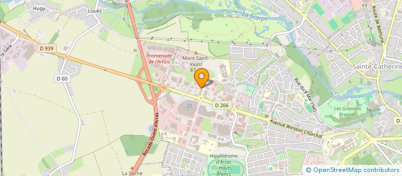localisation de l'entreprise FASILA FINANCES à ARRAS