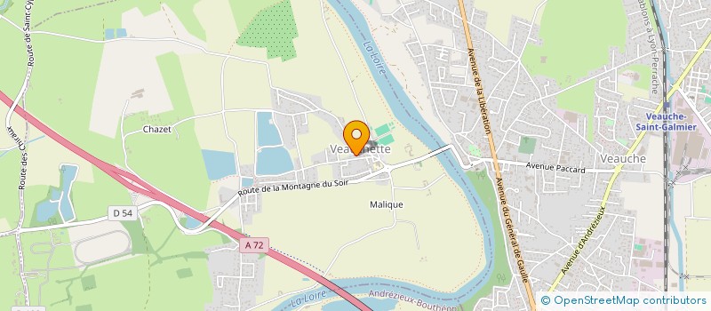 localisation de l'entreprise FASILA MUSIQUE  VEAUCHETTE