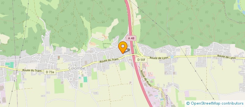 localisation de l'entreprise FASILAWEB  COLOMBE