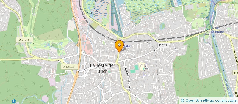 localisation de l'entreprise FASILLEAU à LA TESTE-DE-BUCH