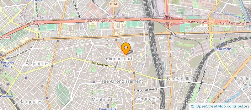 localisation de l'entreprise FASK à PARIS