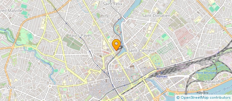 localisation de l'entreprise FASOC1 à NANTES