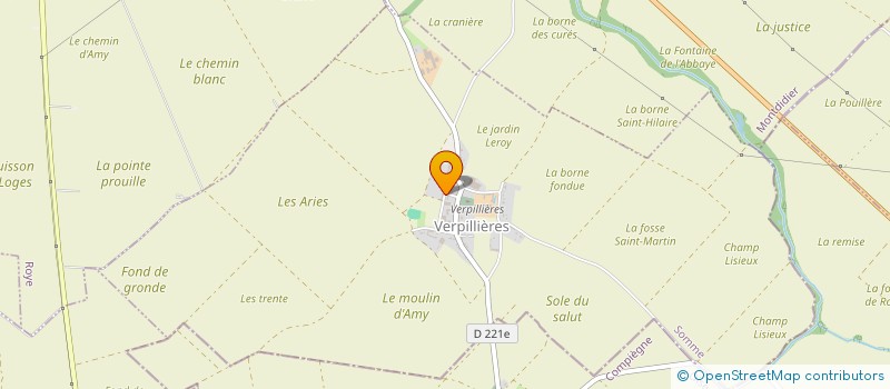 localisation de l'entreprise FASONAN  VERPILLIERES