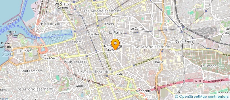 localisation de l'entreprise FASONE à MARSEILLE
