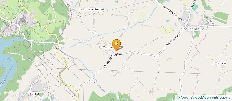 localisation de l'entreprise FASQUEL & CO à GARGILESSE-DAMPIERRE