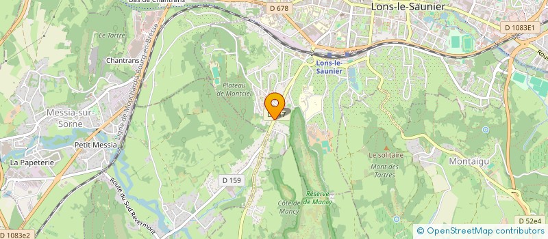 localisation de l'entreprise FASSASULLY  LONS-LE-SAUNIER