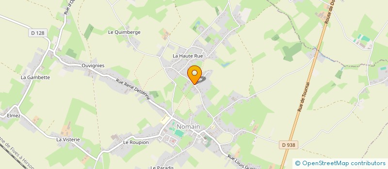 localisation de l'entreprise FASSIA à NOMAIN