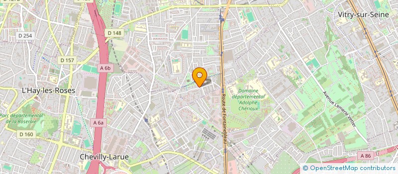 localisation de l'entreprise FASSIB  L'HAY-LES-ROSES