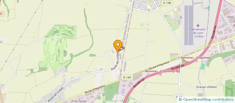 localisation de l'entreprise FASSION IMMOBILIER  SAINT-SYMPHORIEN-D'OZON