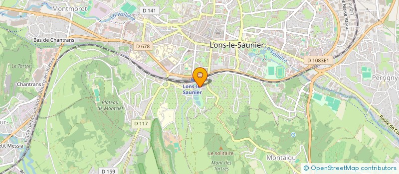 localisation de l'entreprise FASSOKAN à LONS-LE-SAUNIER