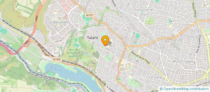 localisation de l'entreprise FASSOLINVEST  TALANT