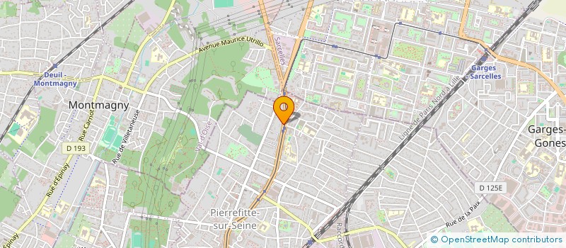 localisation de l'entreprise FASST LTD à PIERREFITTE-SUR-SEINE