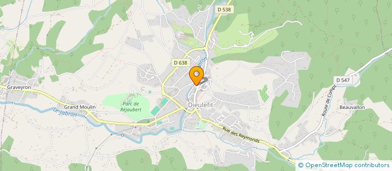 localisation de l'entreprise FASSY  DIEULEFIT