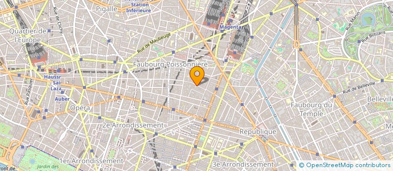 localisation de l'entreprise FAST à PARIS