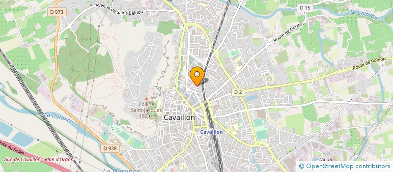 localisation de l'entreprise FAST  CAVAILLON