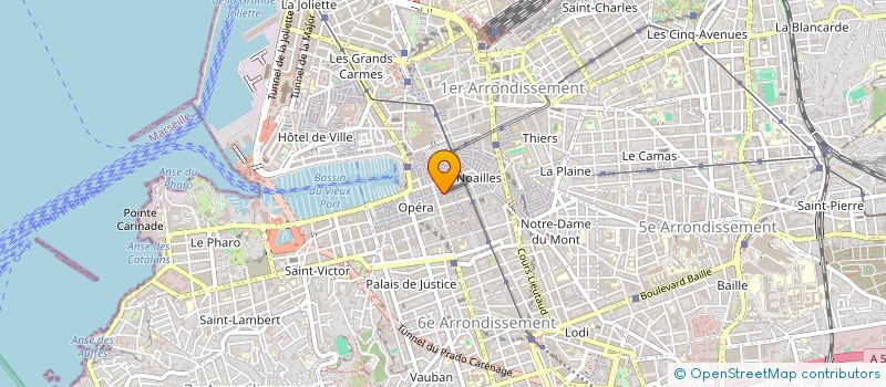 localisation de l'entreprise FAST à MARSEILLE 1ER