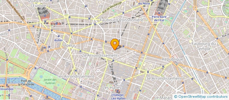 localisation de l'entreprise FAST AIR à PARIS