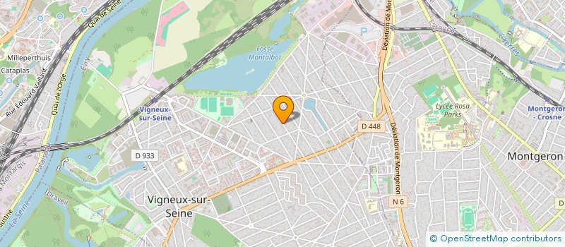 localisation de l'entreprise FAST ALIMENTATION à ORLY