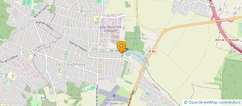 localisation de l'entreprise FAST AMBULANCES  CHELLES