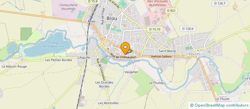 localisation de l'entreprise FAST AND PHONE à BROU