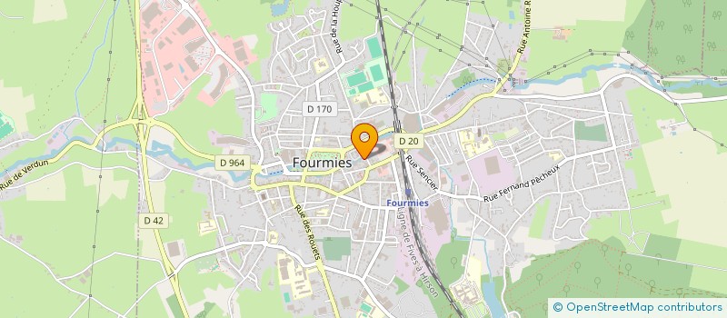localisation de l'entreprise FAST AND PIZZA à FOURMIES