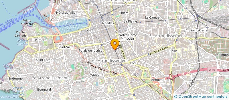 localisation de l'entreprise FAST BARBIER à MARSEILLE