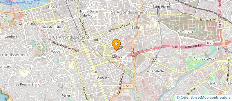 localisation de l'entreprise FAST BREAK à MARSEILLE