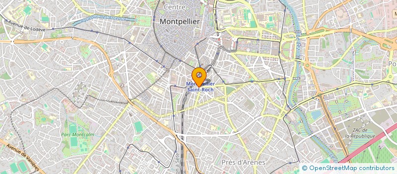 localisation de l'entreprise FAST BREAK à MONTPELLIER
