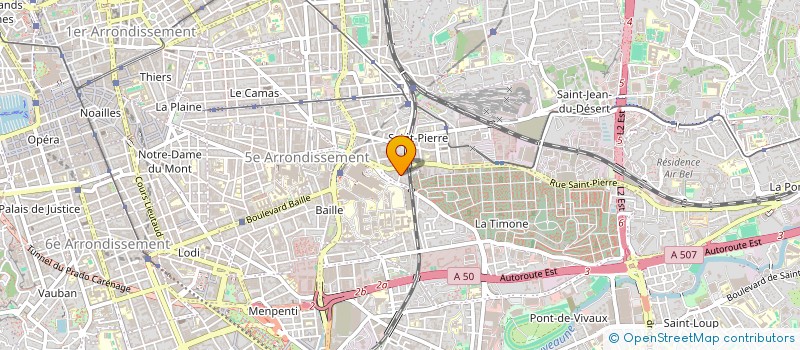 localisation de l'entreprise FAST & CARS à MARSEILLE