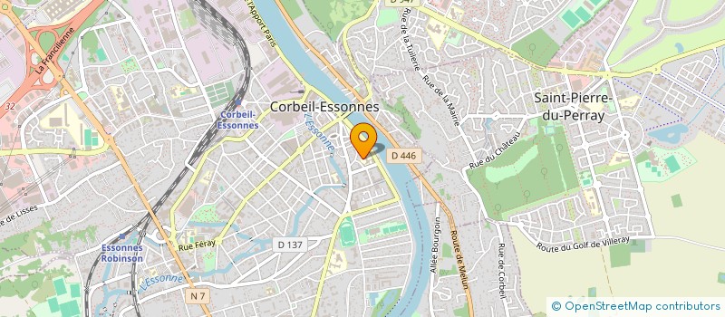 localisation de l'entreprise FAST CART à CORBEIL-ESSONNES