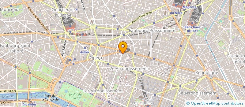 localisation de l'entreprise FAST CGC  PARIS