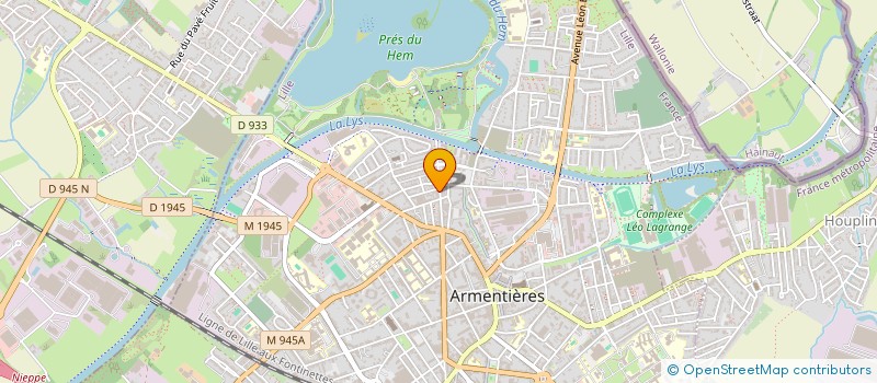 localisation de l'entreprise FAST CLEAN SERVICES  ARMENTIERES