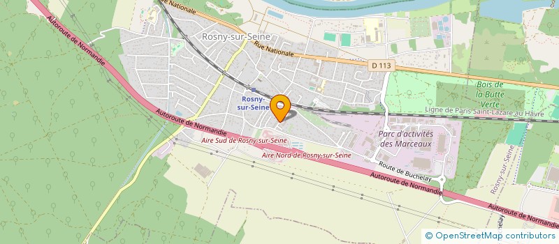 localisation de l'entreprise FAST COLLECTOR  ROSNY-SUR-SEINE