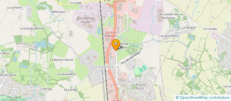 localisation de l'entreprise FAST CONCEPT CAR à LE POIRE-SUR-VIE