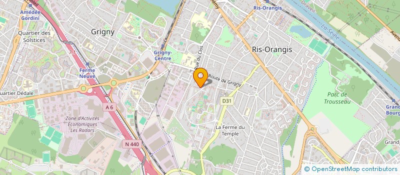 localisation de l'entreprise FAST DESTINATION à RIS-ORANGIS