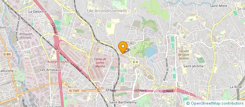 localisation de l'entreprise FAST DISTRIBUTION à MARSEILLE