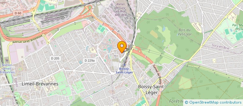 localisation de l'entreprise FAST DRIVE à BOISSY-SAINT-LEGER