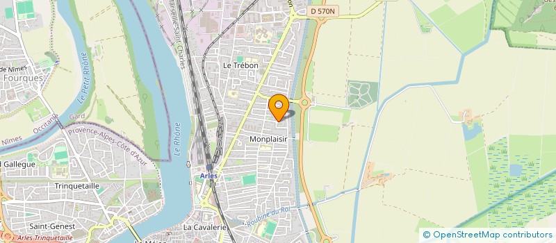 localisation de l'entreprise FAST DRIVE  ARLES