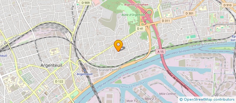 localisation de l'entreprise FAST DRIVE SERVICE  ARGENTEUIL