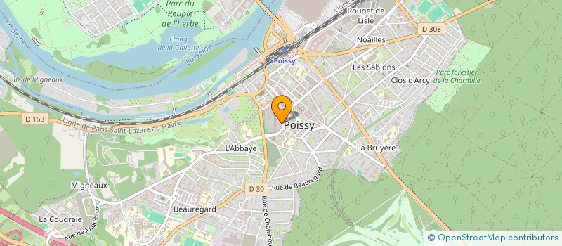 localisation de l'entreprise FAST DRIVE SERVICES  POISSY