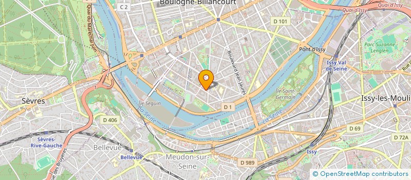 localisation de l'entreprise FAST DRIVER à BOULOGNE-BILLANCOURT