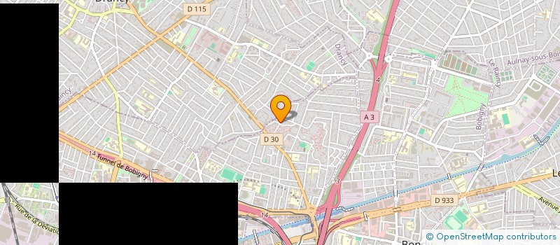 localisation de l'entreprise FAST ELECTRONIQUE  BOBIGNY